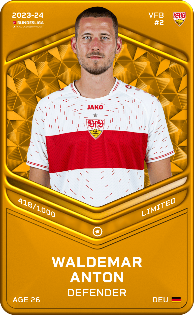 Waldemar Anton 2023-24 • Limited 418/1000