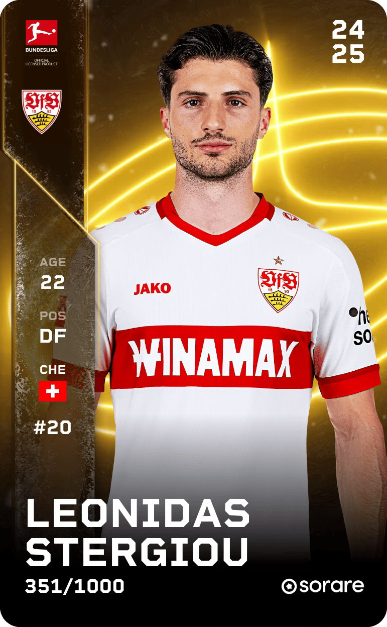 Leonidas Stergiou 2024-25 • Limited 351/1000
