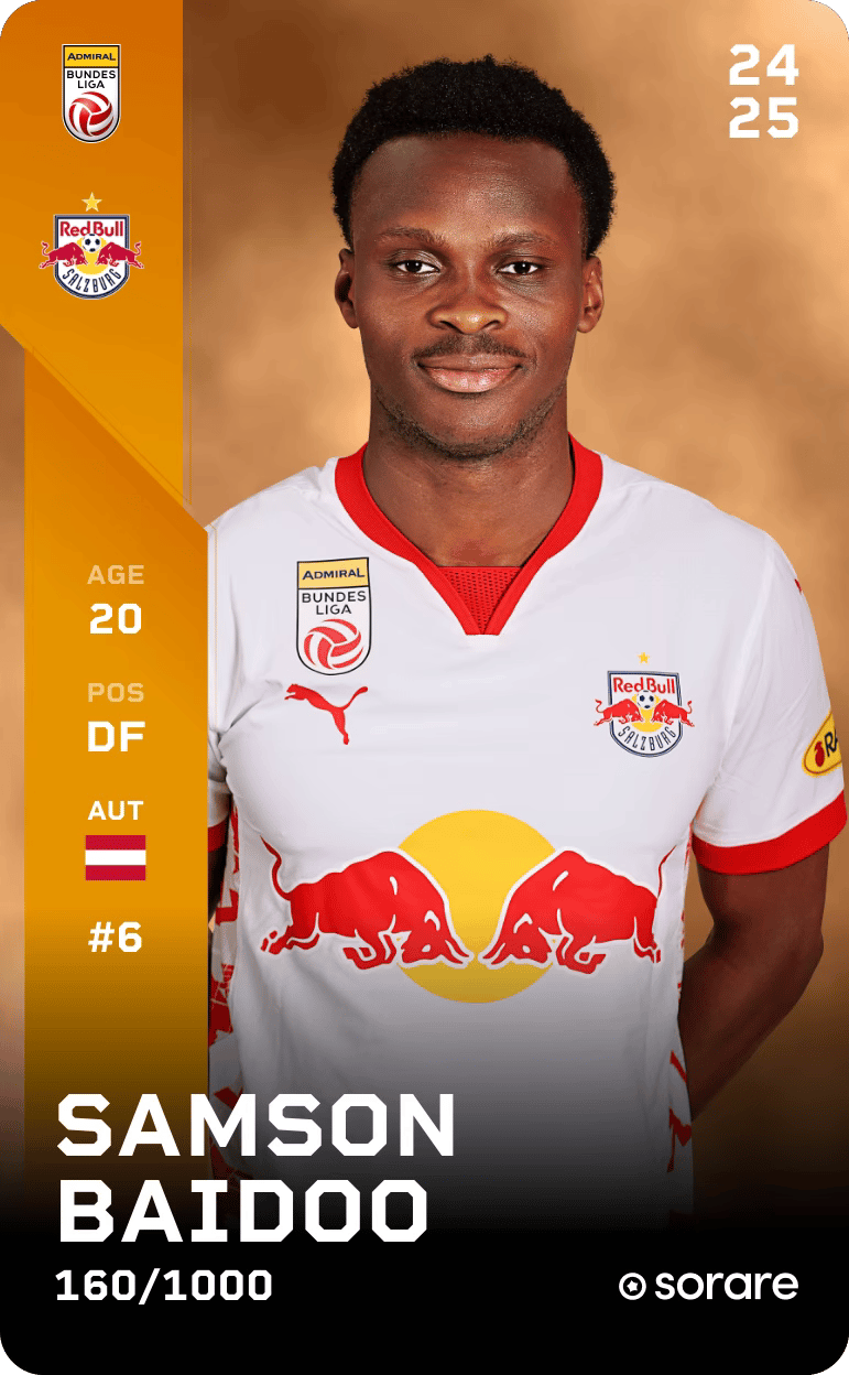 Samson Baidoo 2024-25 • Limited 160/1000
