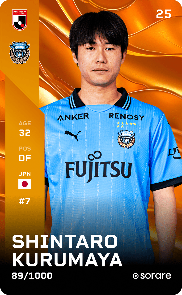 Shintaro Kurumaya 2025-26 • Limited 89/1000