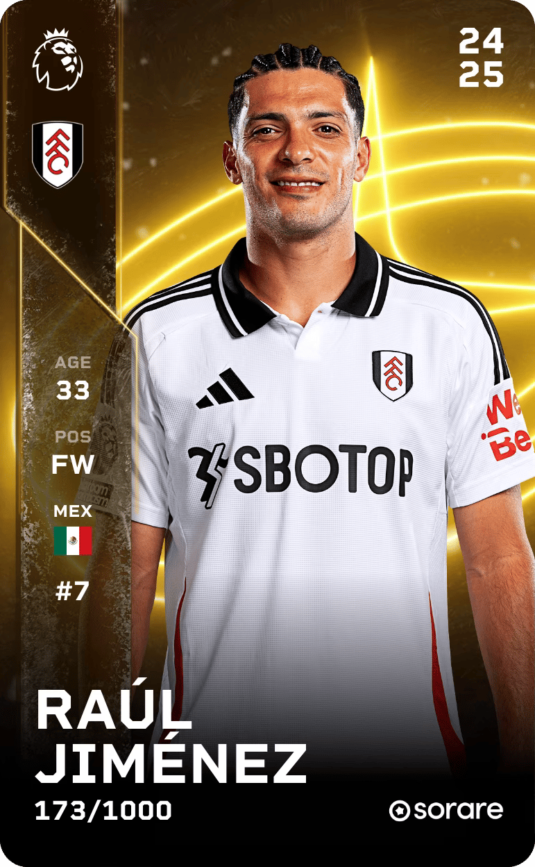 Raúl Jiménez 2024-25 • Limited 173/1000