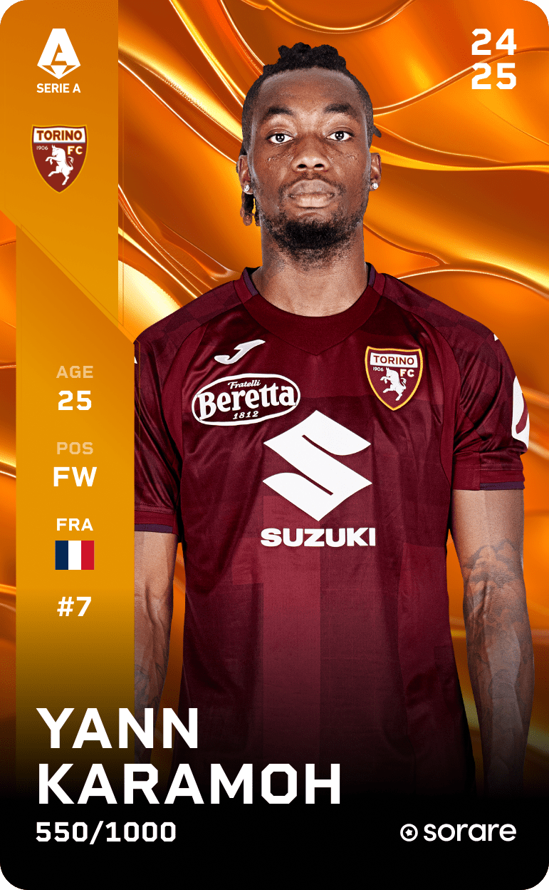 Yann Karamoh 2024-25 • Limited 550/1000