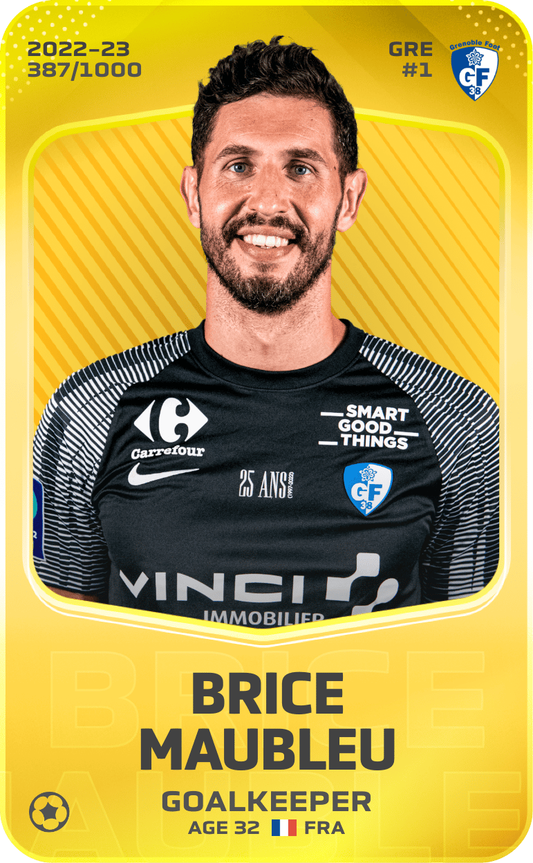 Brice Maubleu 2022-23 • Limited 387/1000