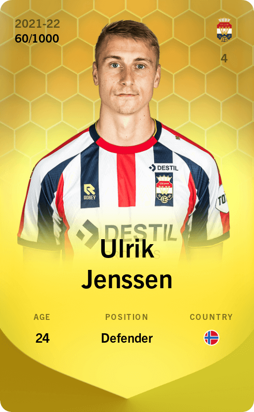 Ulrik Jenssen 2021-22 • Limited 60/1000
