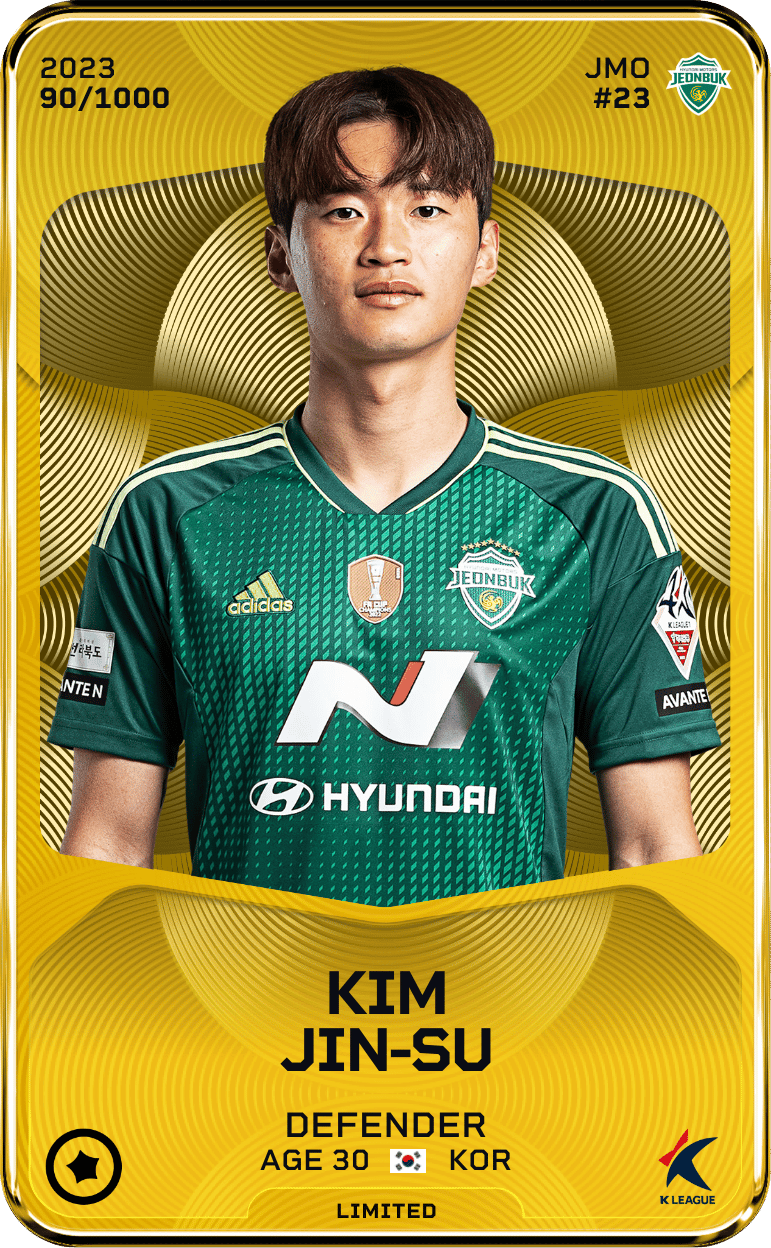 Kim Jin-Su 2023-24 • Limited 90/1000