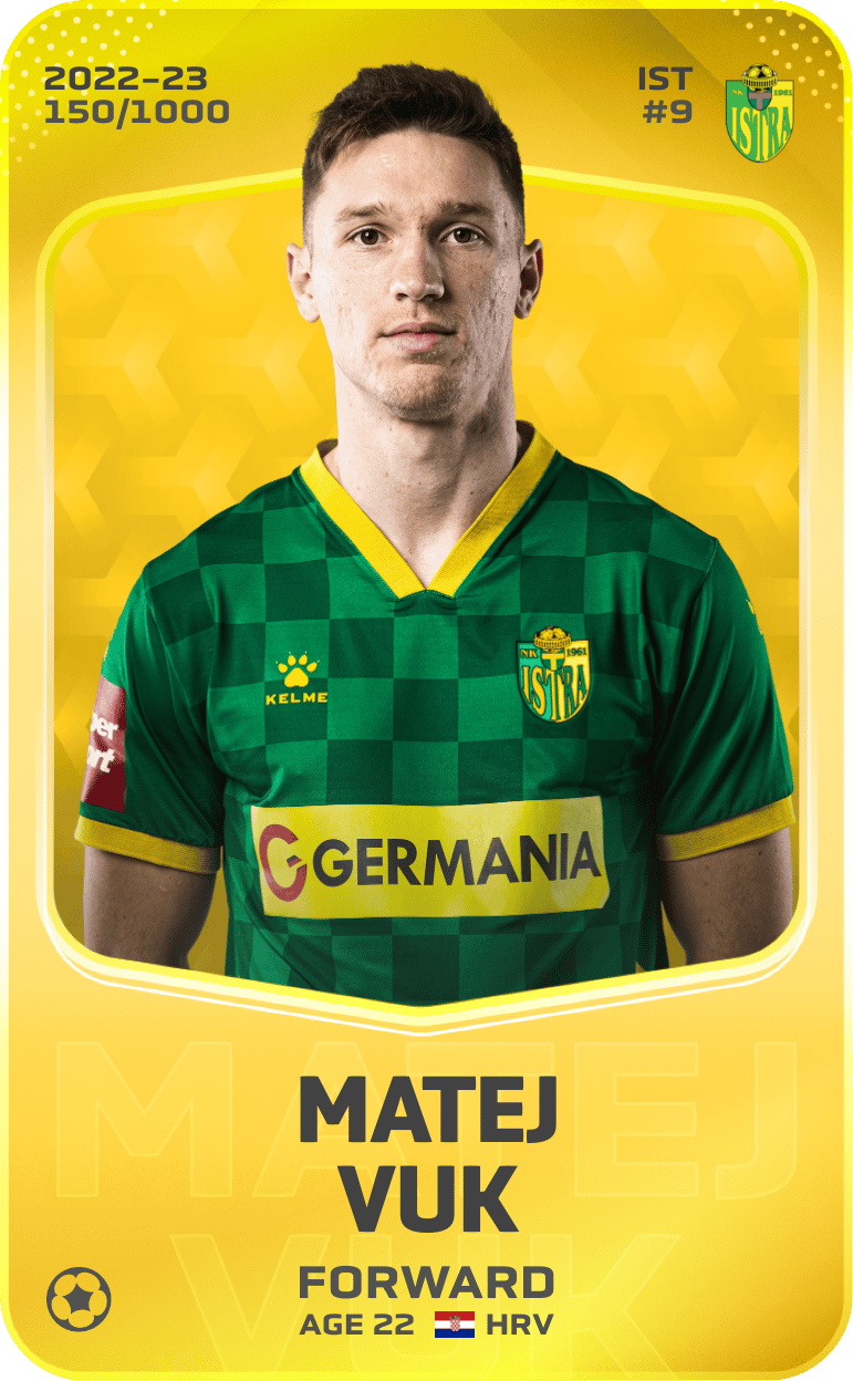 Matej Vuk 2022-23 • Limited 150/1000