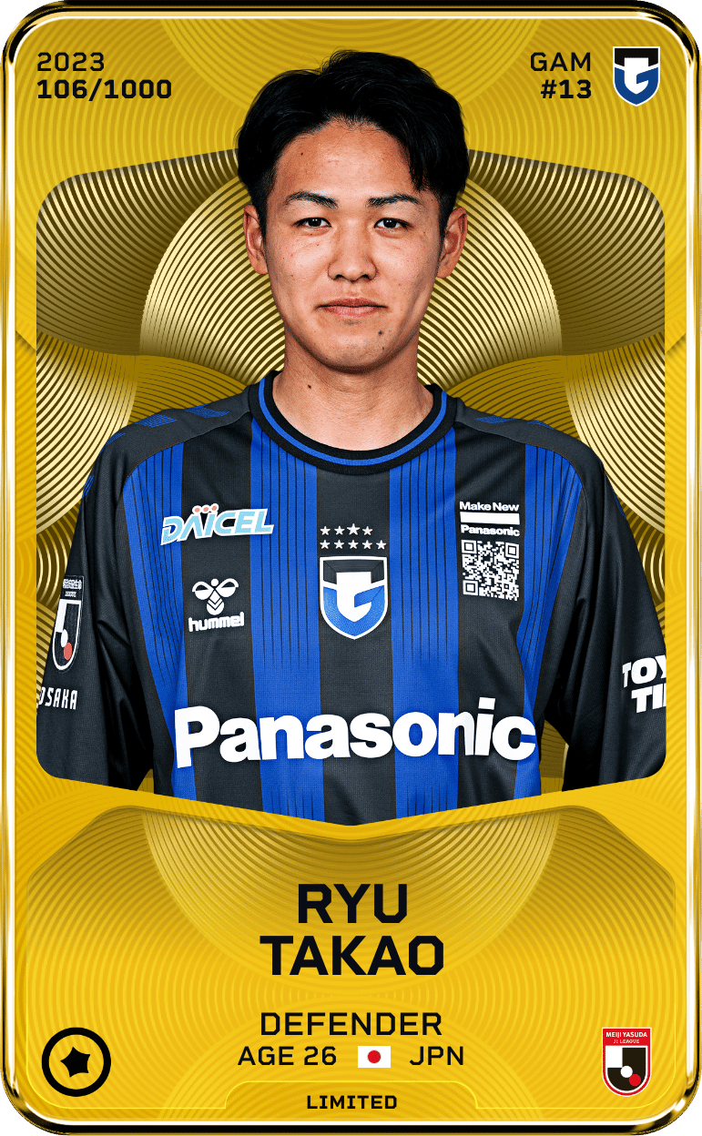 Ryu Takao 2023-24 • Limited 106/1000