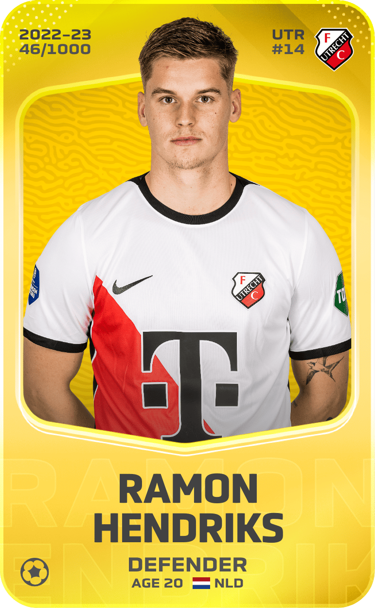 Ramon Hendriks 2022-23 • Limited 46/1000