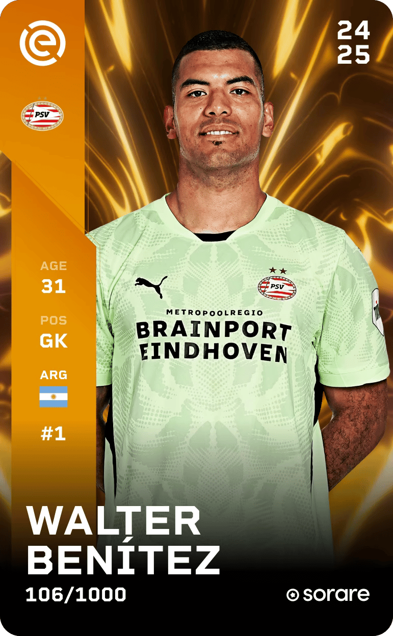 Walter Benítez 2024-25 • Limited 106/1000