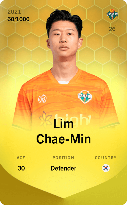Lim Chae-Min 2021-22 • Limited 60/1000