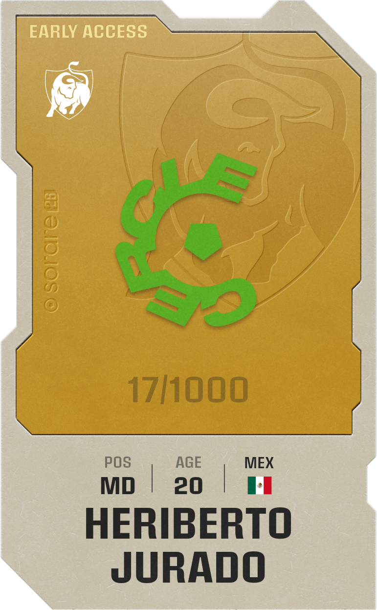 Heriberto Jurado 2025-26 • Limited 17/1000