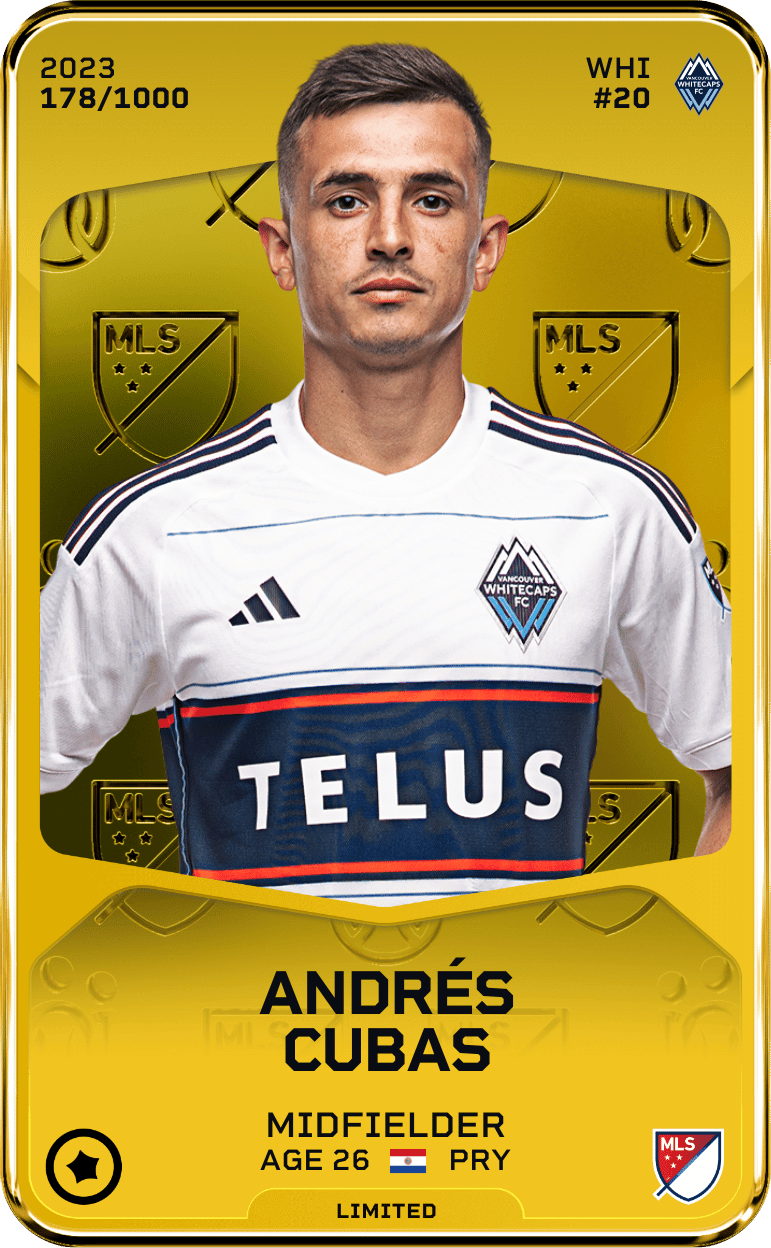 Andrés Cubas 2023-24 • Limited 178/1000