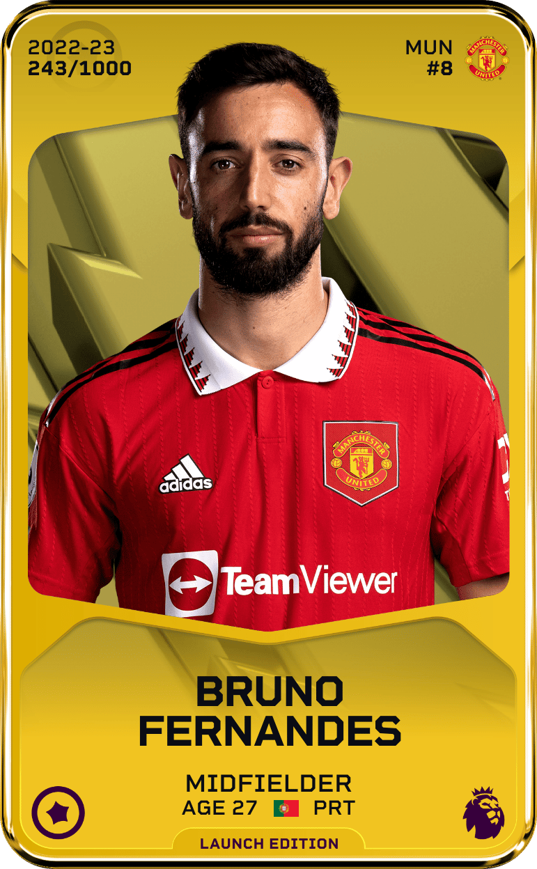 Bruno Fernandes 2022-23 • Limited 243/1000