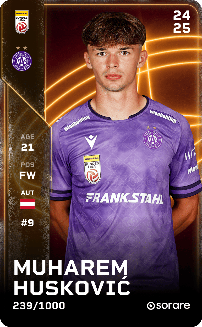 Muharem Huskovic 2024-25 • Limited 239/1000