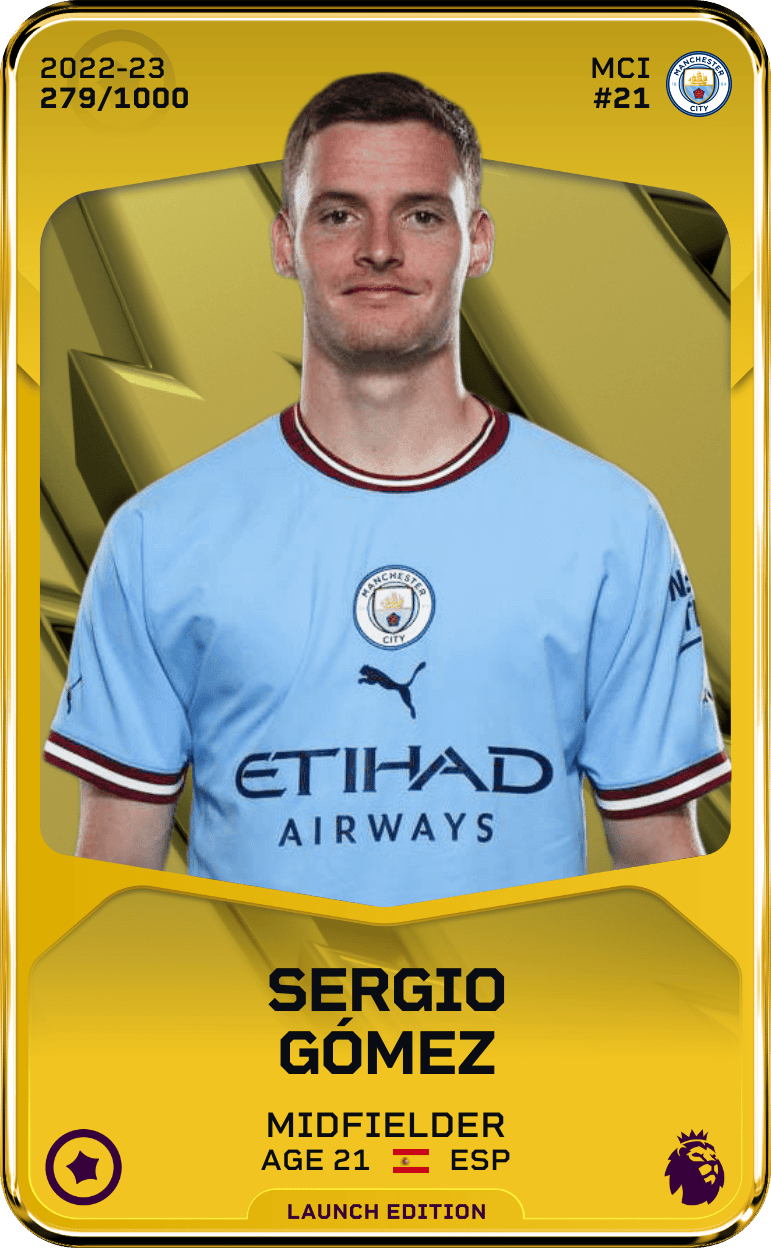 Sergio Gómez 2022-23 • Limited 279/1000
