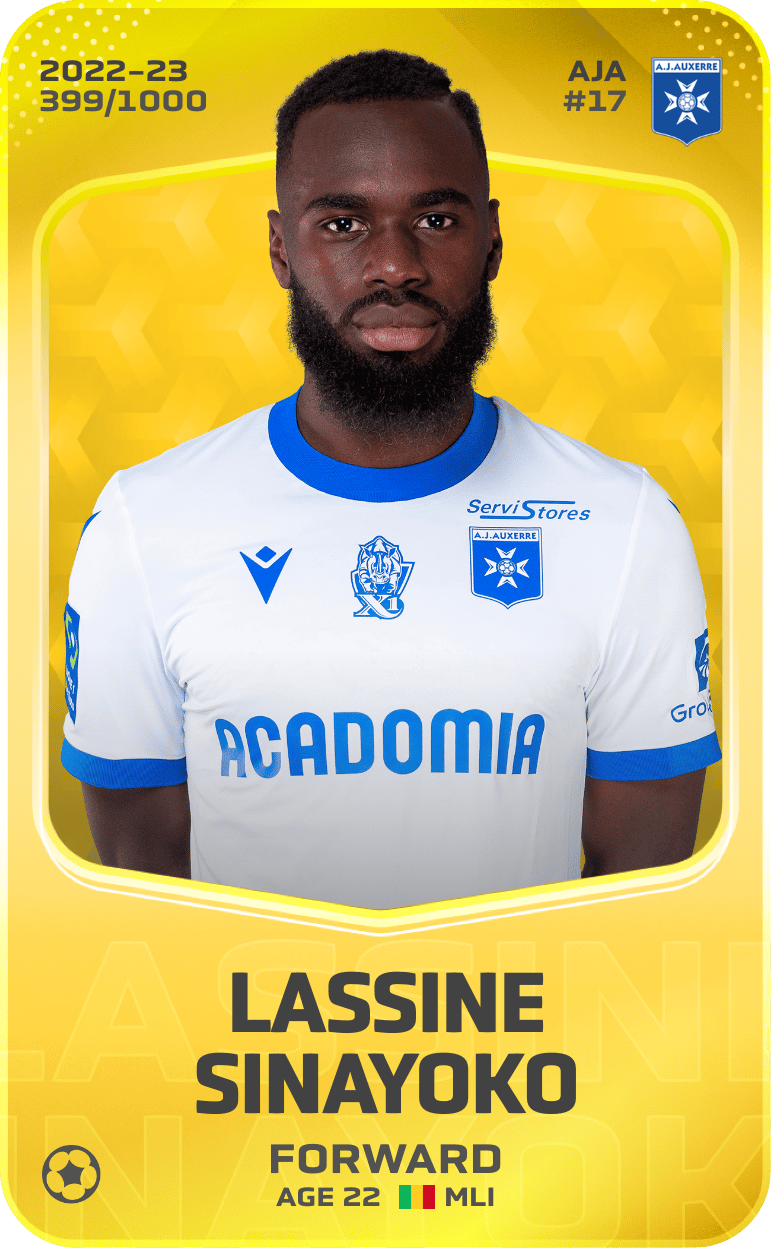 Lassine Sinayoko 2022-23 • Limited 399/1000