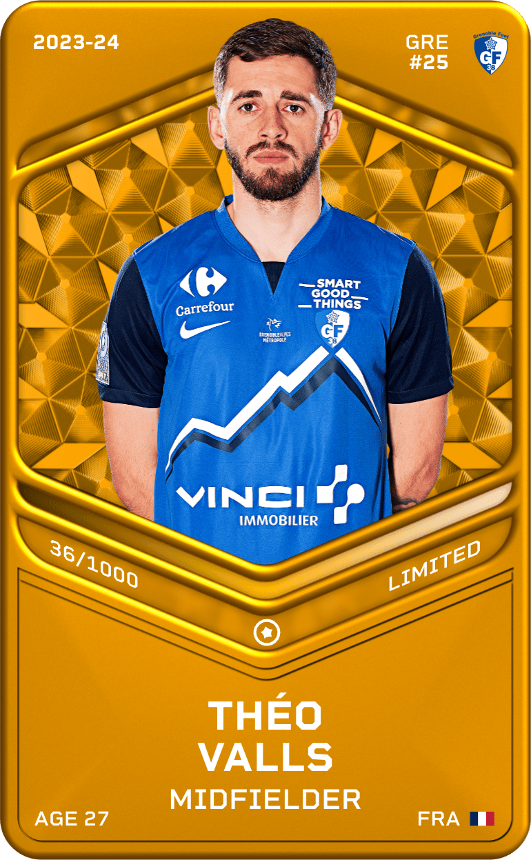 Théo Valls 2023-24 • Limited 36/1000