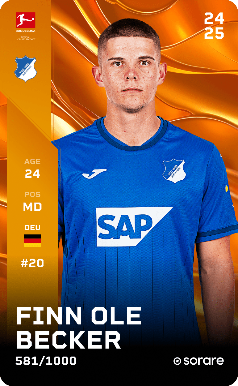 Finn Ole Becker 2024-25 • Limited 581/1000