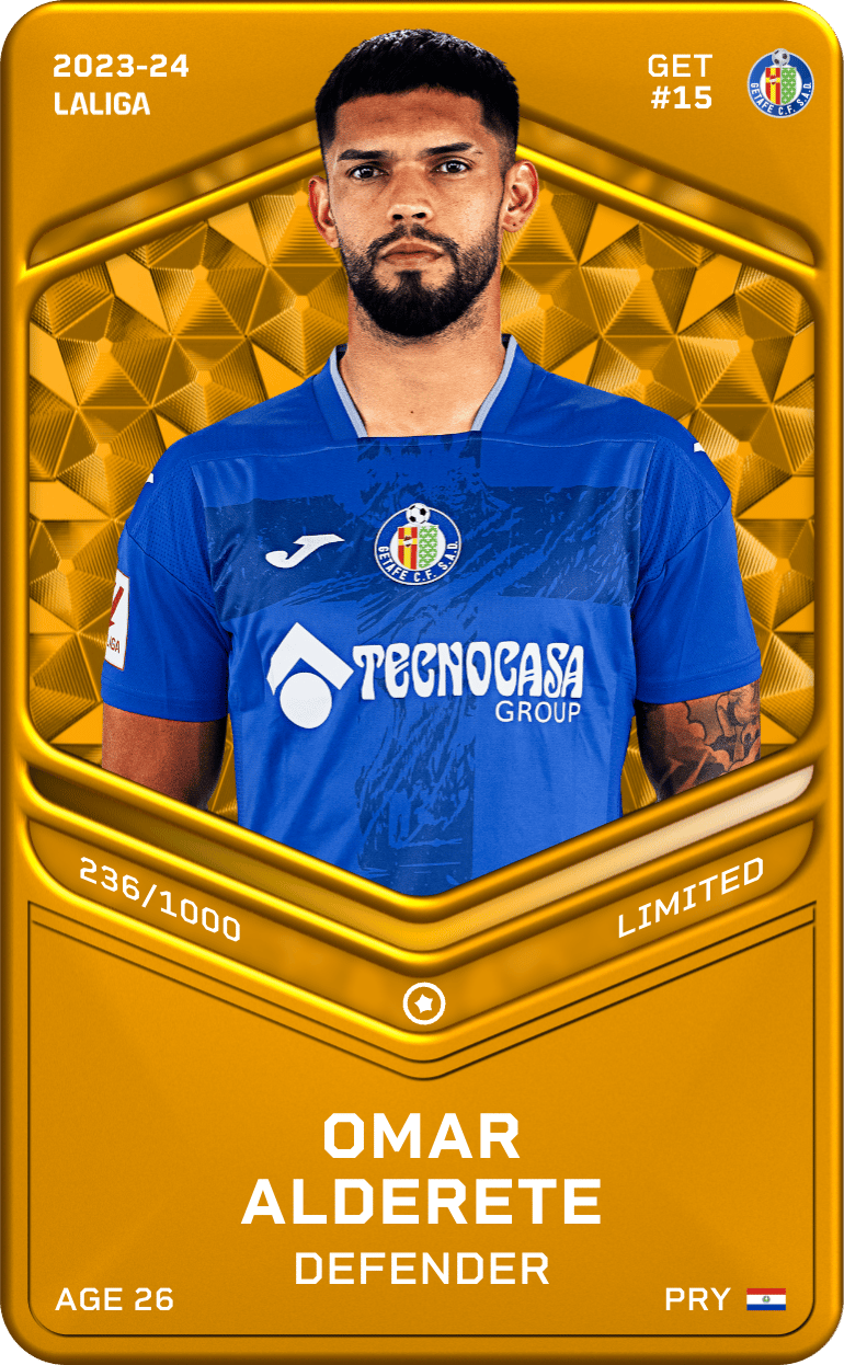 Omar Alderete 2023-24 • Limited 236/1000