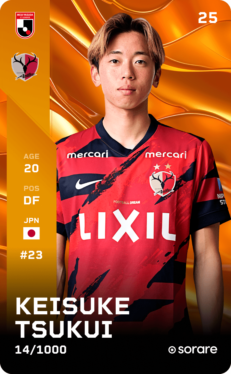 Keisuke Tsukui 2025-26 • Limited 14/1000