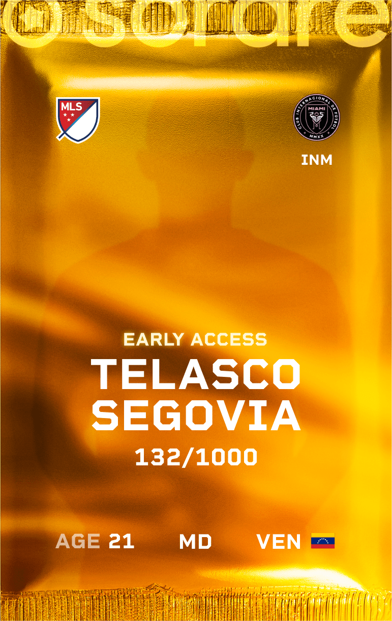 Telasco Segovia 2025-26 • Limited 132/1000