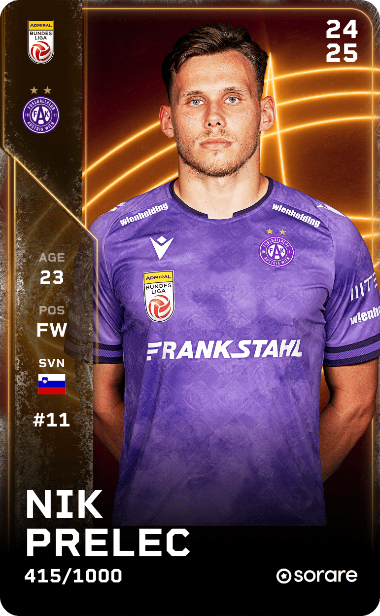 Nik Prelec 2024-25 • Limited 415/1000