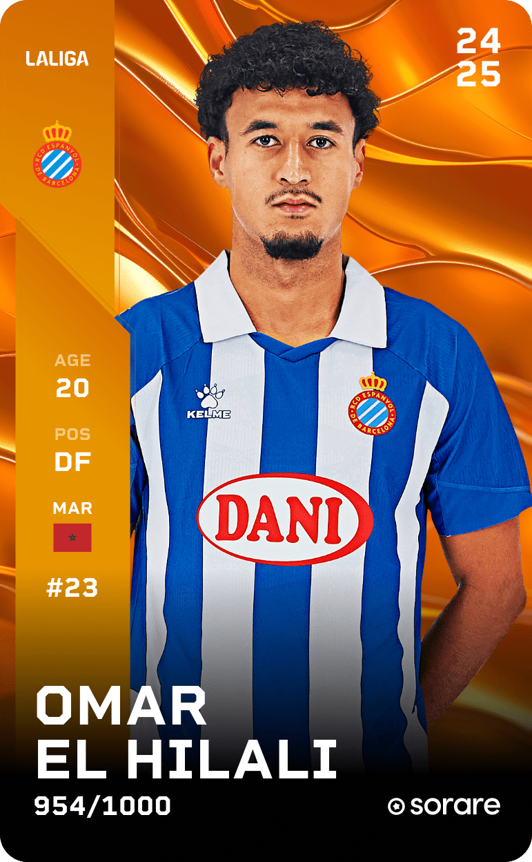 Omar El Hilali 2024-25 • Limited 954/1000