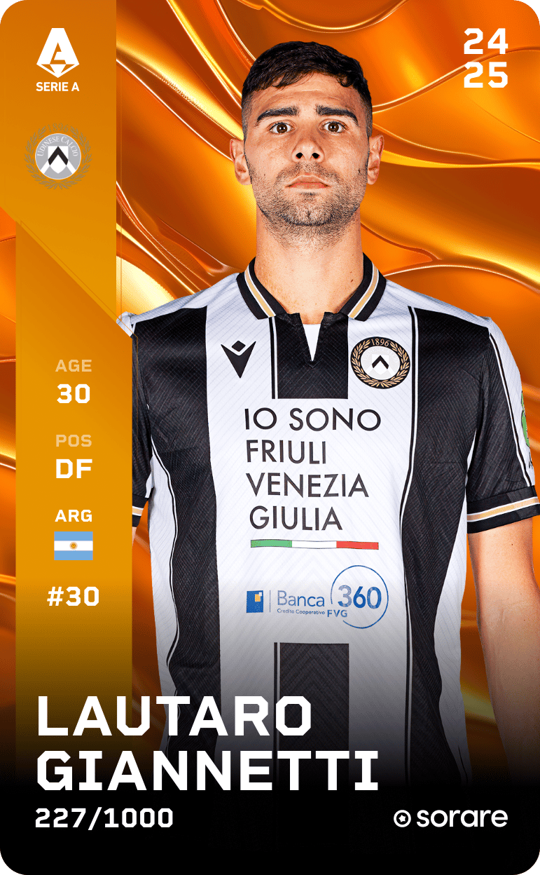 Lautaro Giannetti 2024-25 • Limited 227/1000