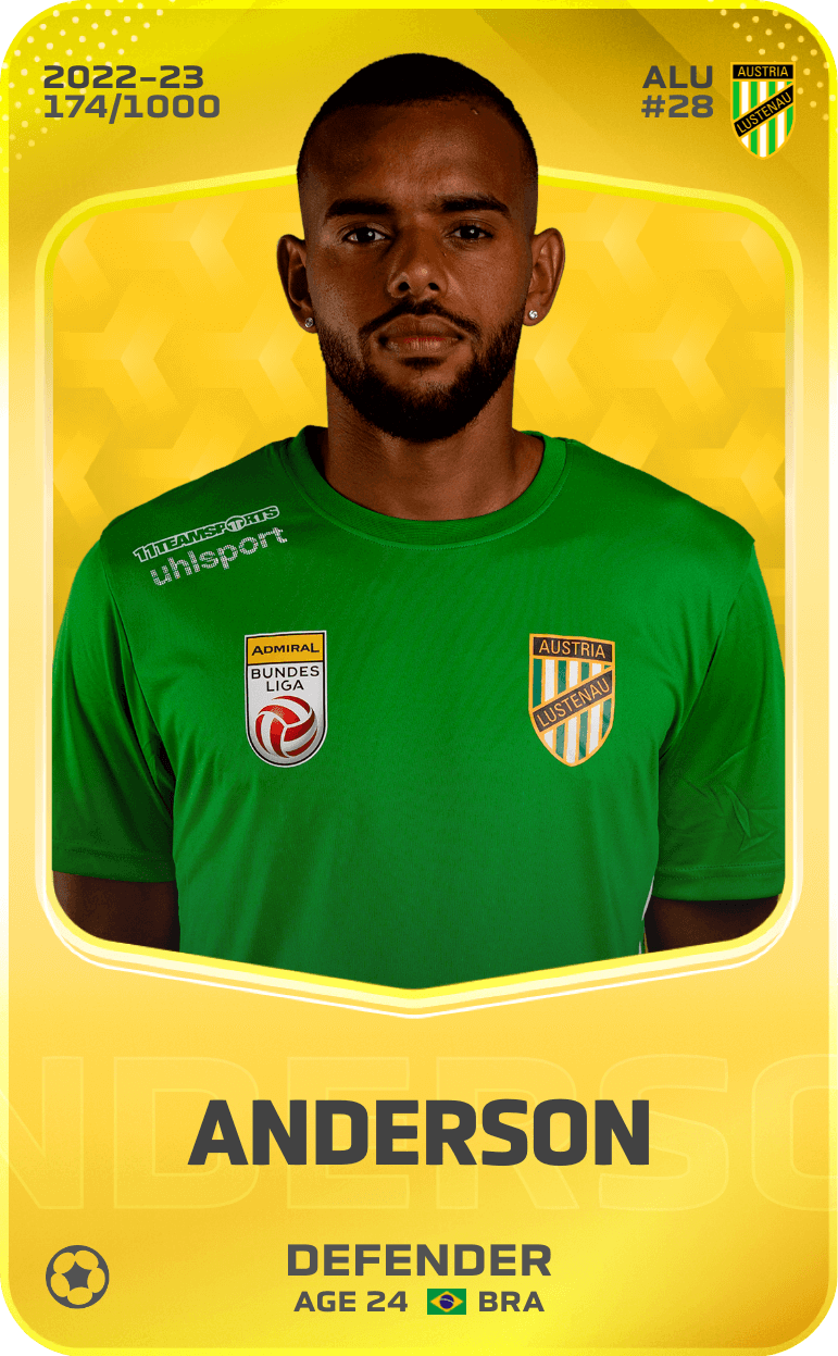 Anderson 2022-23 • Limited 174/1000