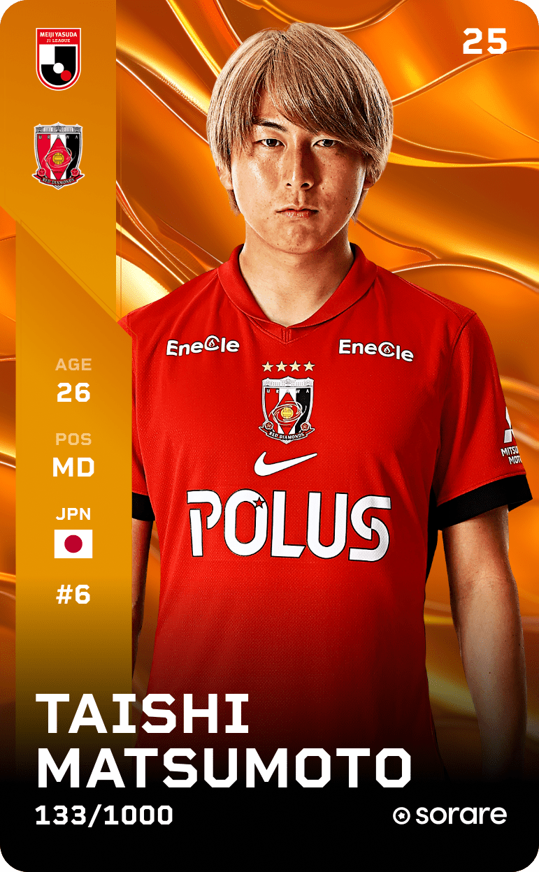 Taishi Matsumoto 2025-26 • Limited 133/1000