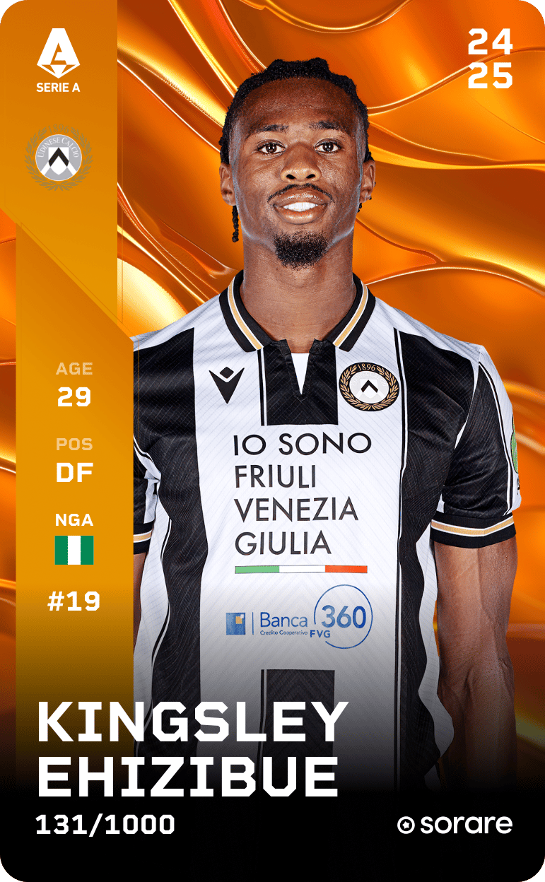 Kingsley Ehizibue 2024-25 • Limited 131/1000