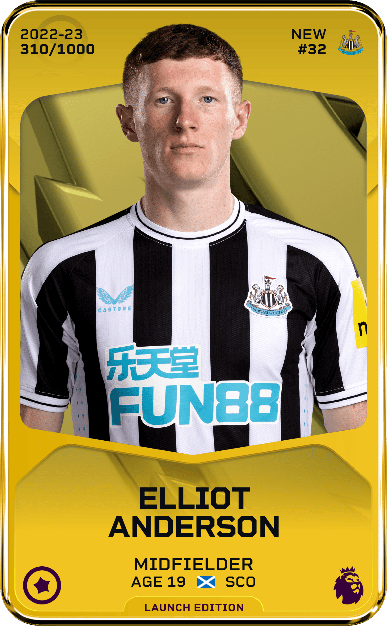 Elliot Anderson 2022-23 • Limited 310/1000