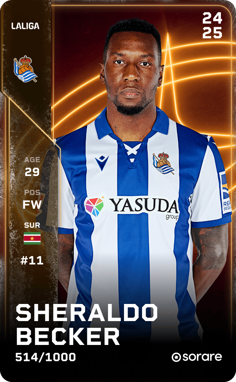Sheraldo Becker 2024-25 • Limited 514/1000
