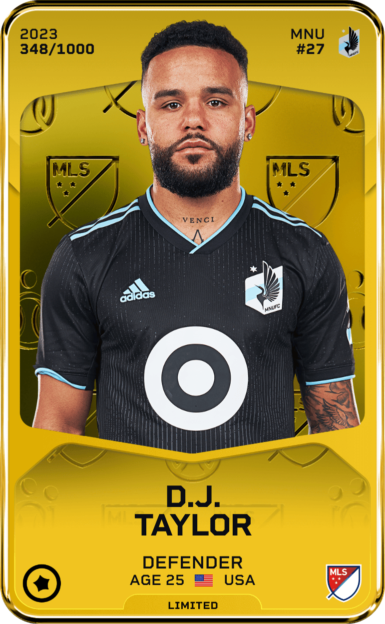 D.J. Taylor 2023-24 • Limited 348/1000