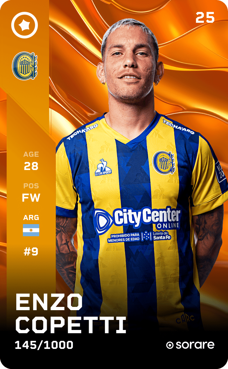 Enzo Copetti 2025-26 • Limited 145/1000