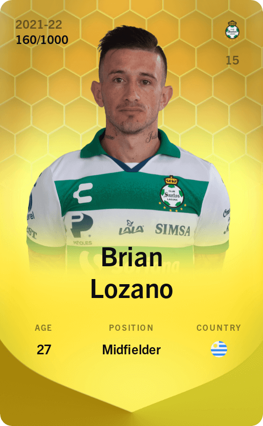 Brian Lozano 2021-22 • Limited 160/1000