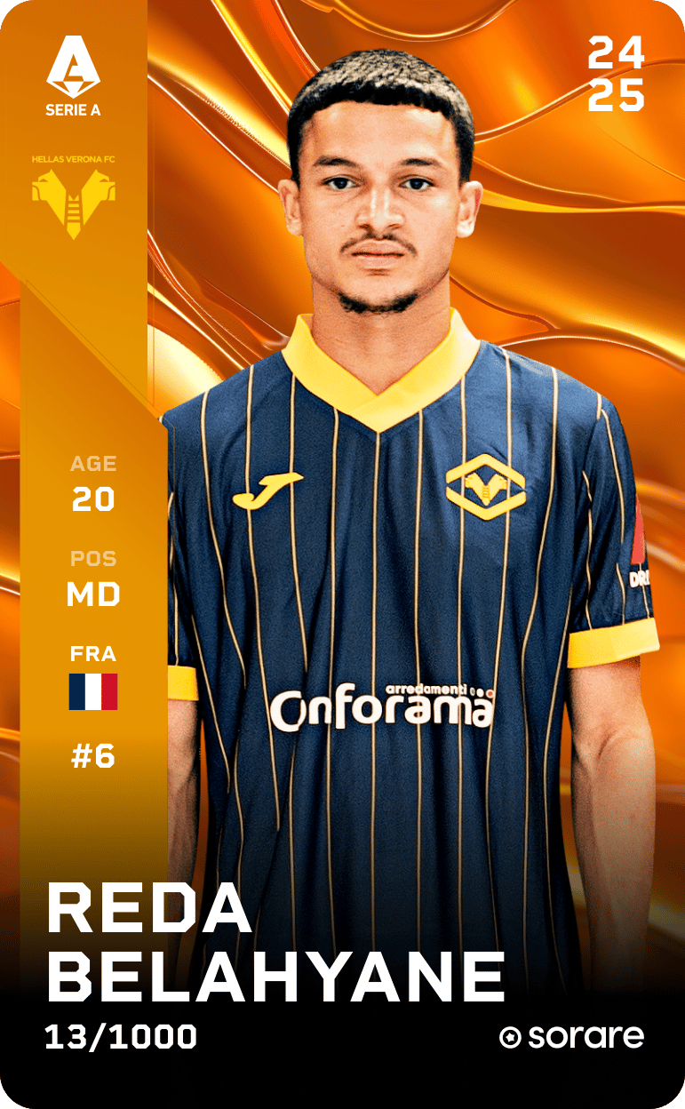 Reda Belahyane 2024-25 • Limited 13/1000