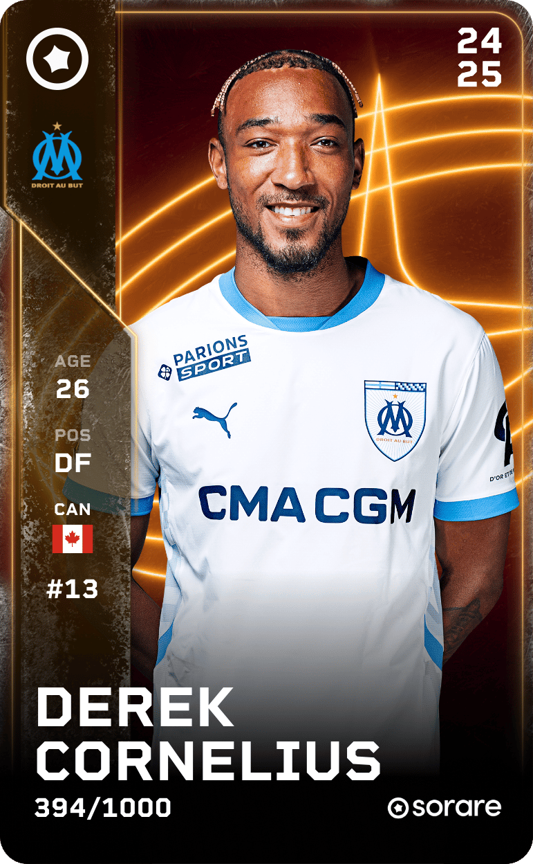 Derek Cornelius 2024-25 • Limited 394/1000