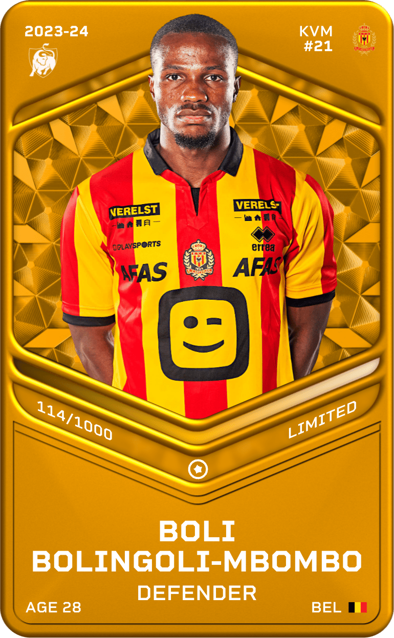 Boli Bolingoli-Mbombo 2023-24 • Limited 114/1000
