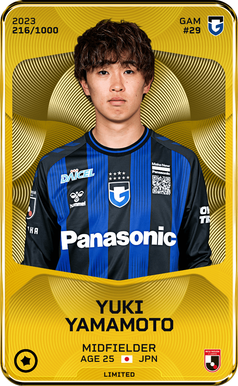 Yuki Yamamoto 2023-24 • Limited 216/1000