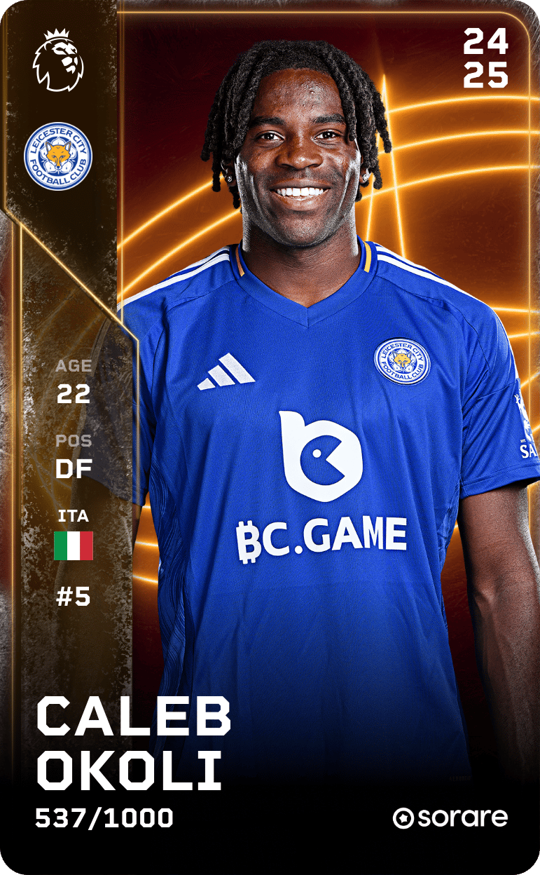 Caleb Okoli 2024-25 • Limited 537/1000