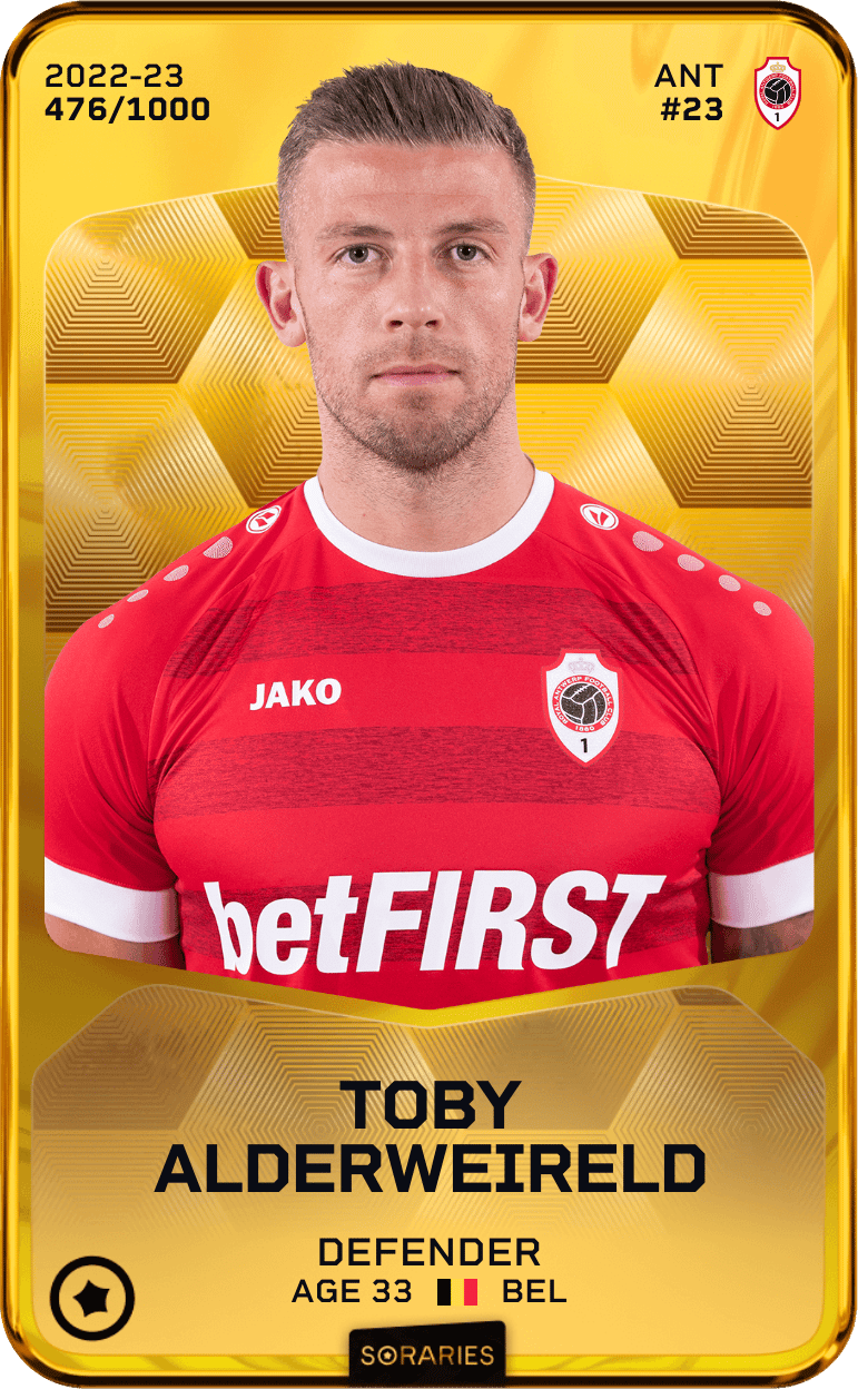 Toby Alderweireld 2022-23 • Limited 476/1000