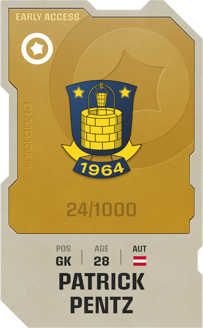 Patrick Pentz 2025-26 • Limited 24/1000