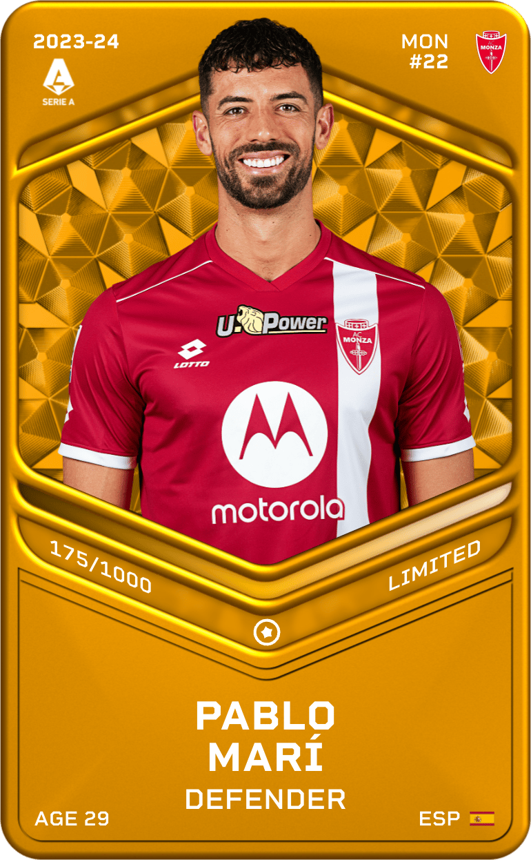 Pablo Marí 2023-24 • Limited 175/1000