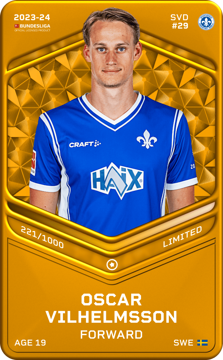 Oscar Vilhelmsson 2023-24 • Limited 221/1000