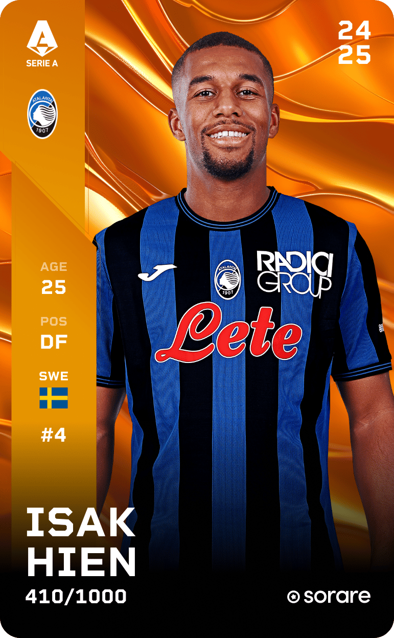 Isak Hien 2024-25 • Limited 410/1000