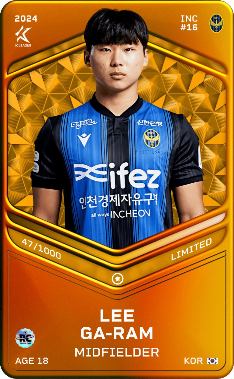 Lee Ga-Ram 2024-25 • Limited 47/1000