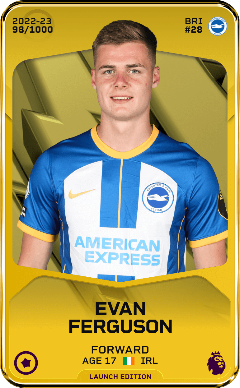 Evan Ferguson 2022-23 • Limited 98/1000