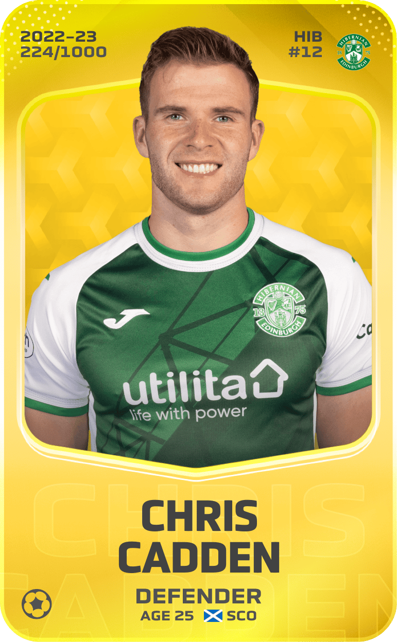 Chris Cadden 2022-23 • Limited 224/1000