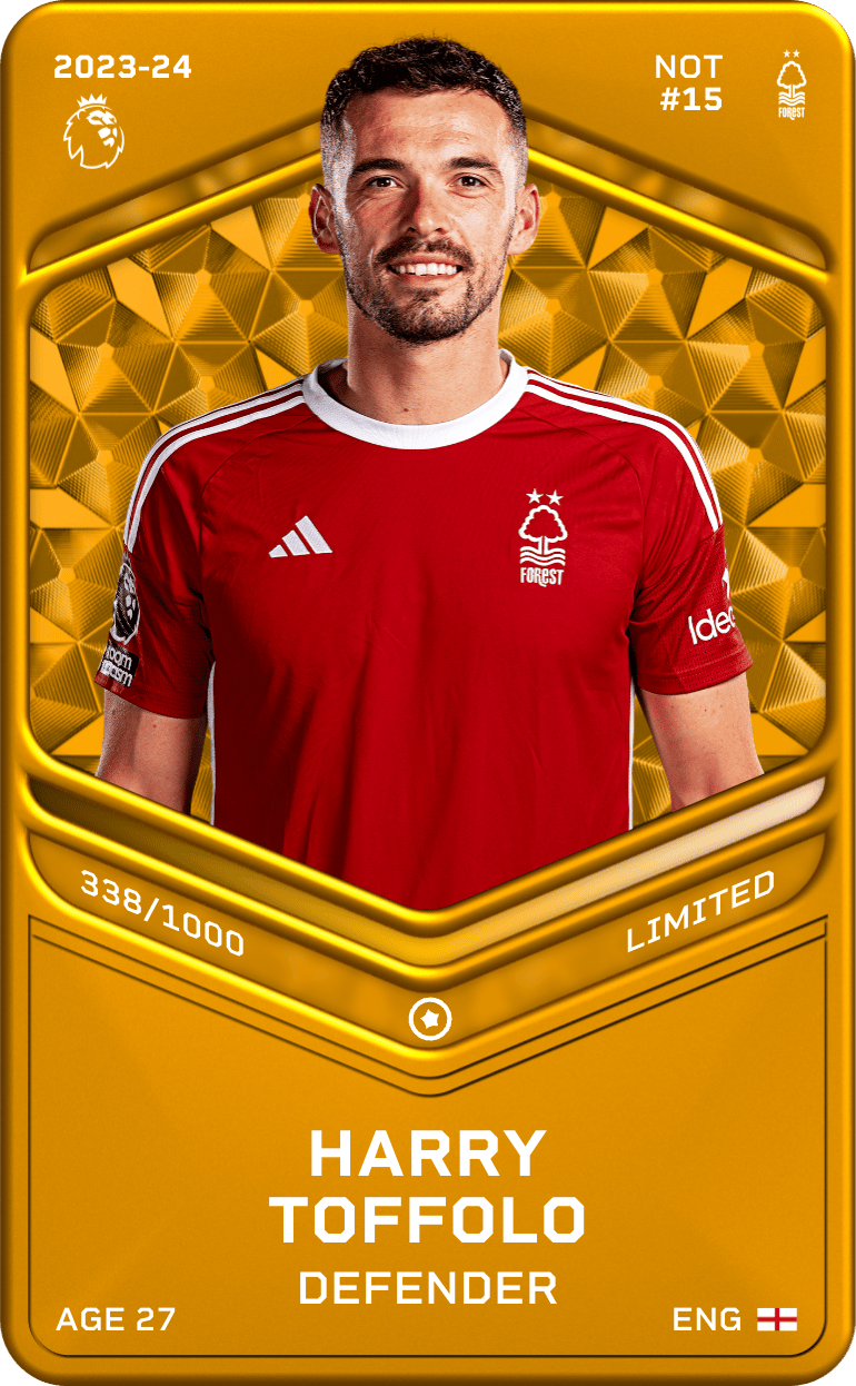 Harry Toffolo 2023-24 • Limited 338/1000